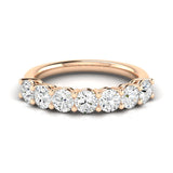 Seven Stone Round Band