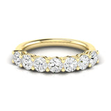 Seven Stone Round Band