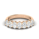 Seven Stone Oval Band