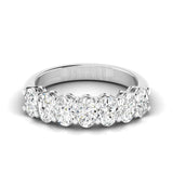 Seven Stone Oval Band