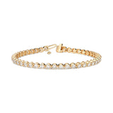 Round Basket Tennis Bracelet