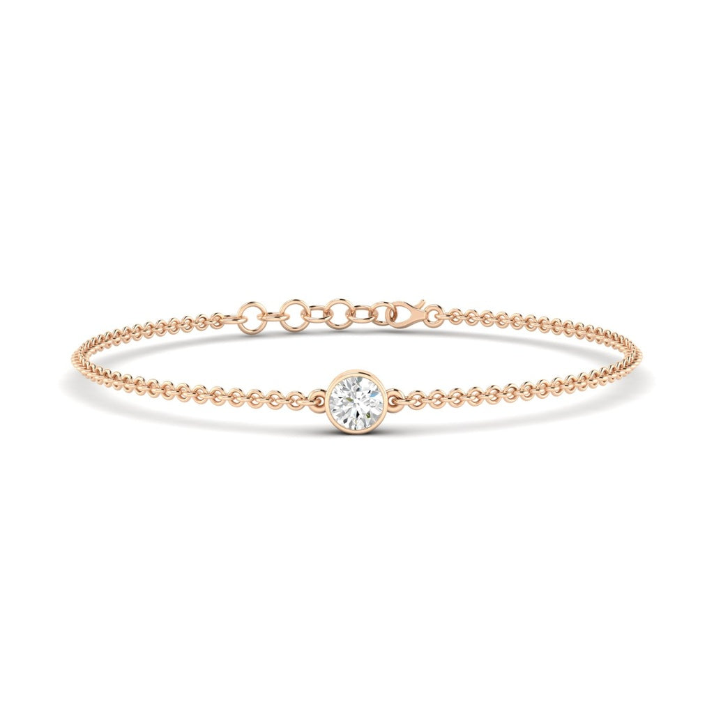 Round Bezel Bracelet