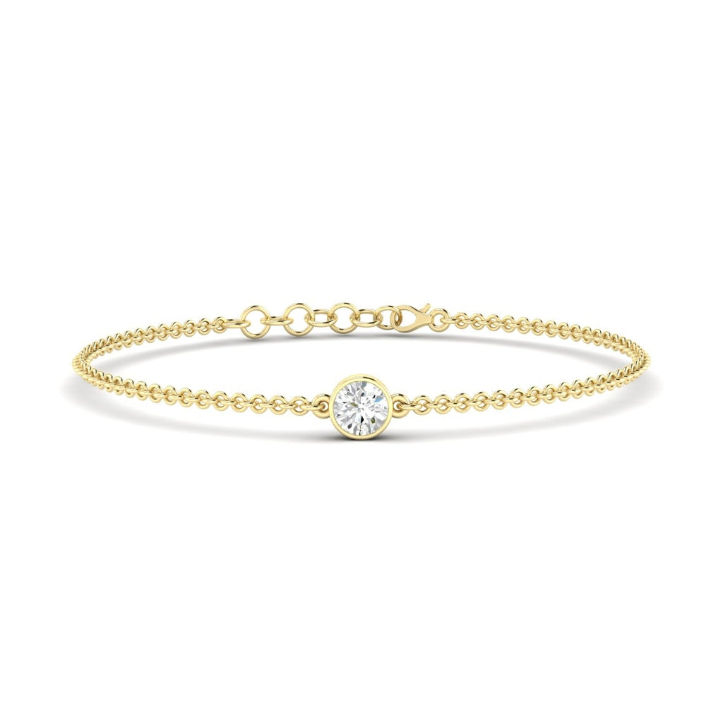 Round Bezel Bracelet