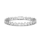Multi Shape Tennis Bracelet