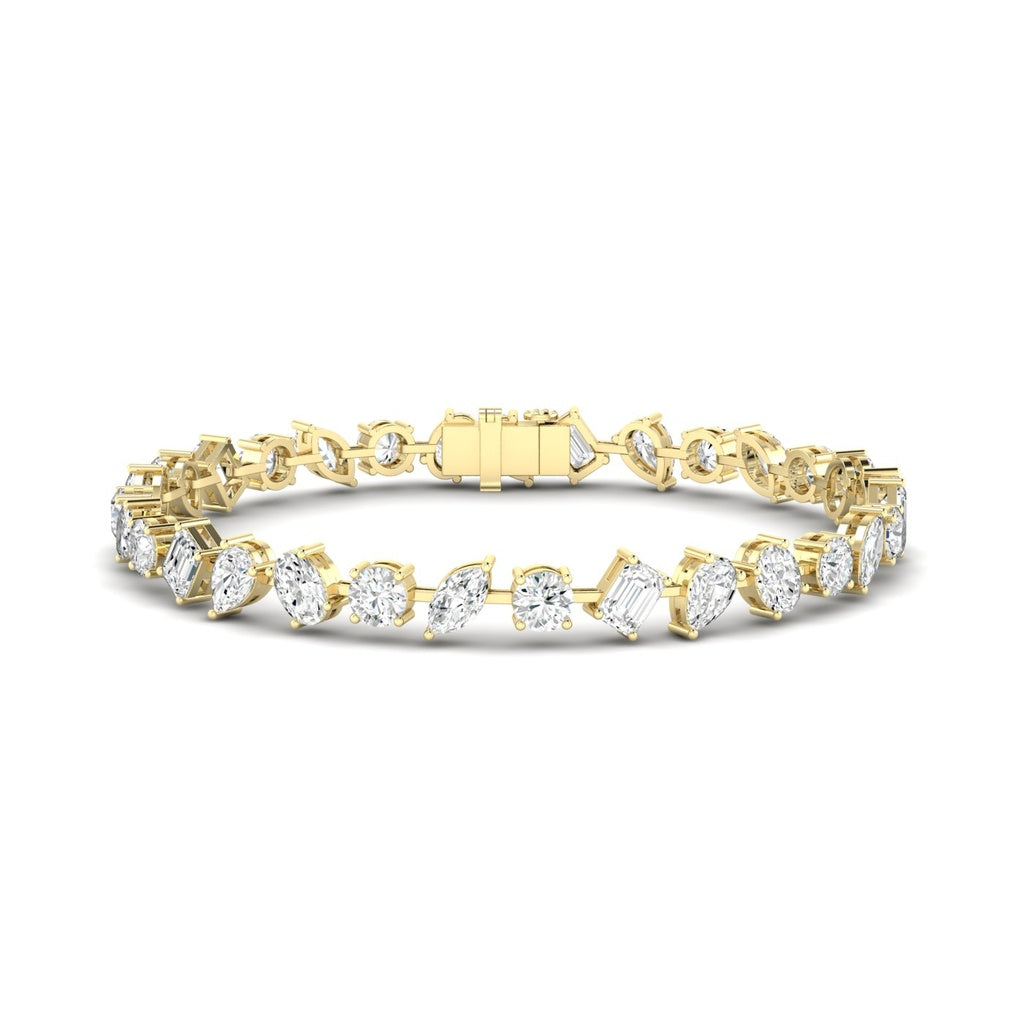 Multi Shape Tennis Bracelet