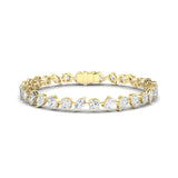 Multi Shape Tennis Bracelet