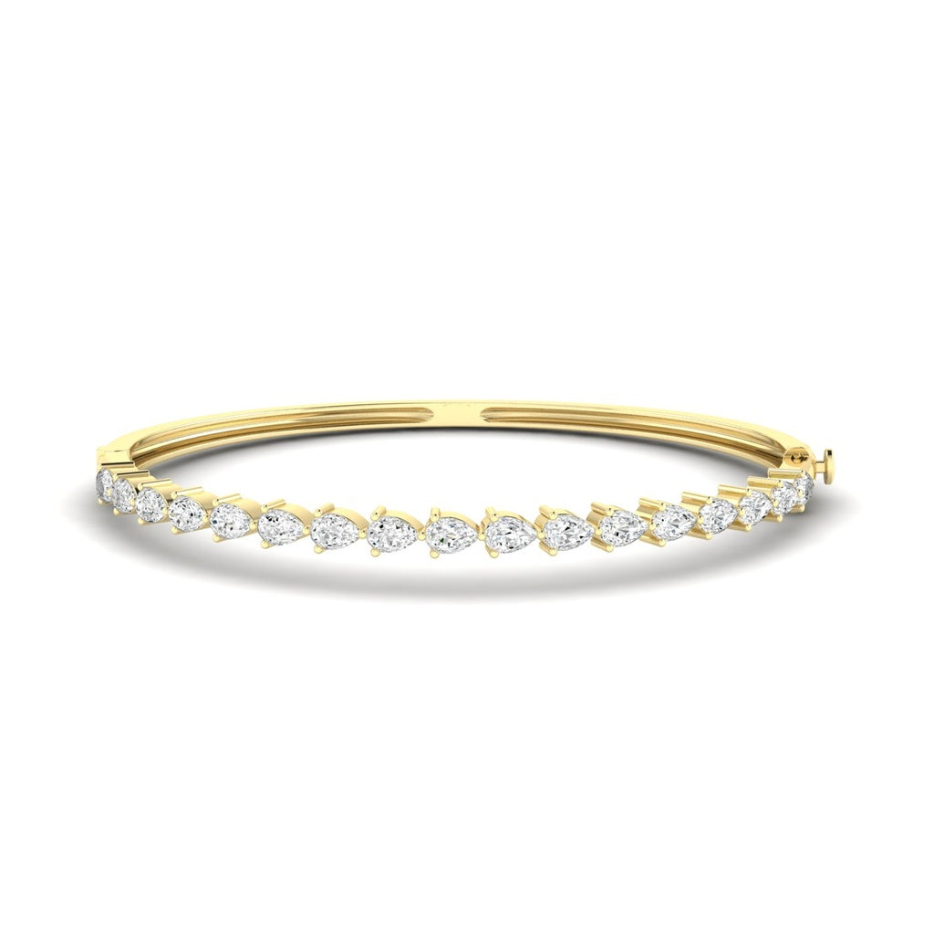 East West Pear Bangle