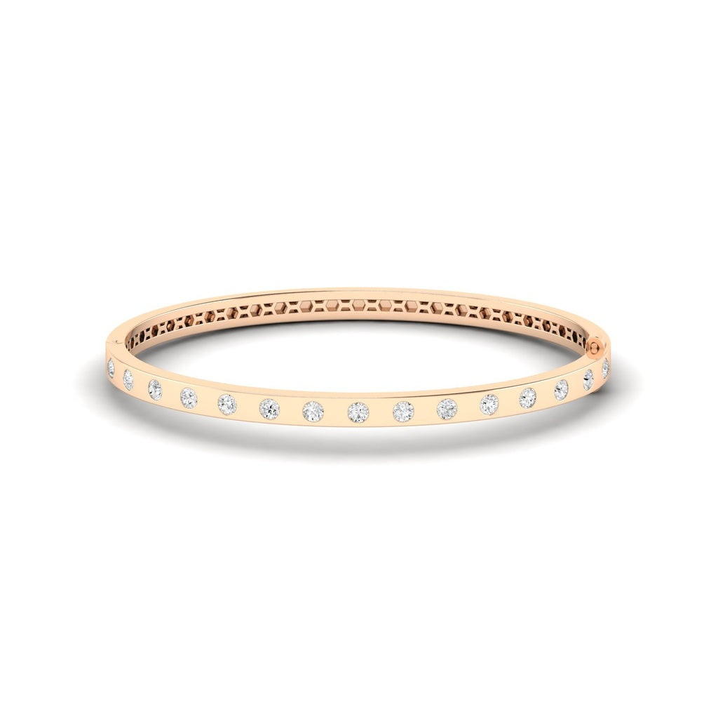Round Inlay Bangle
