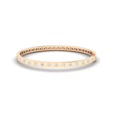 Round Inlay Bangle
