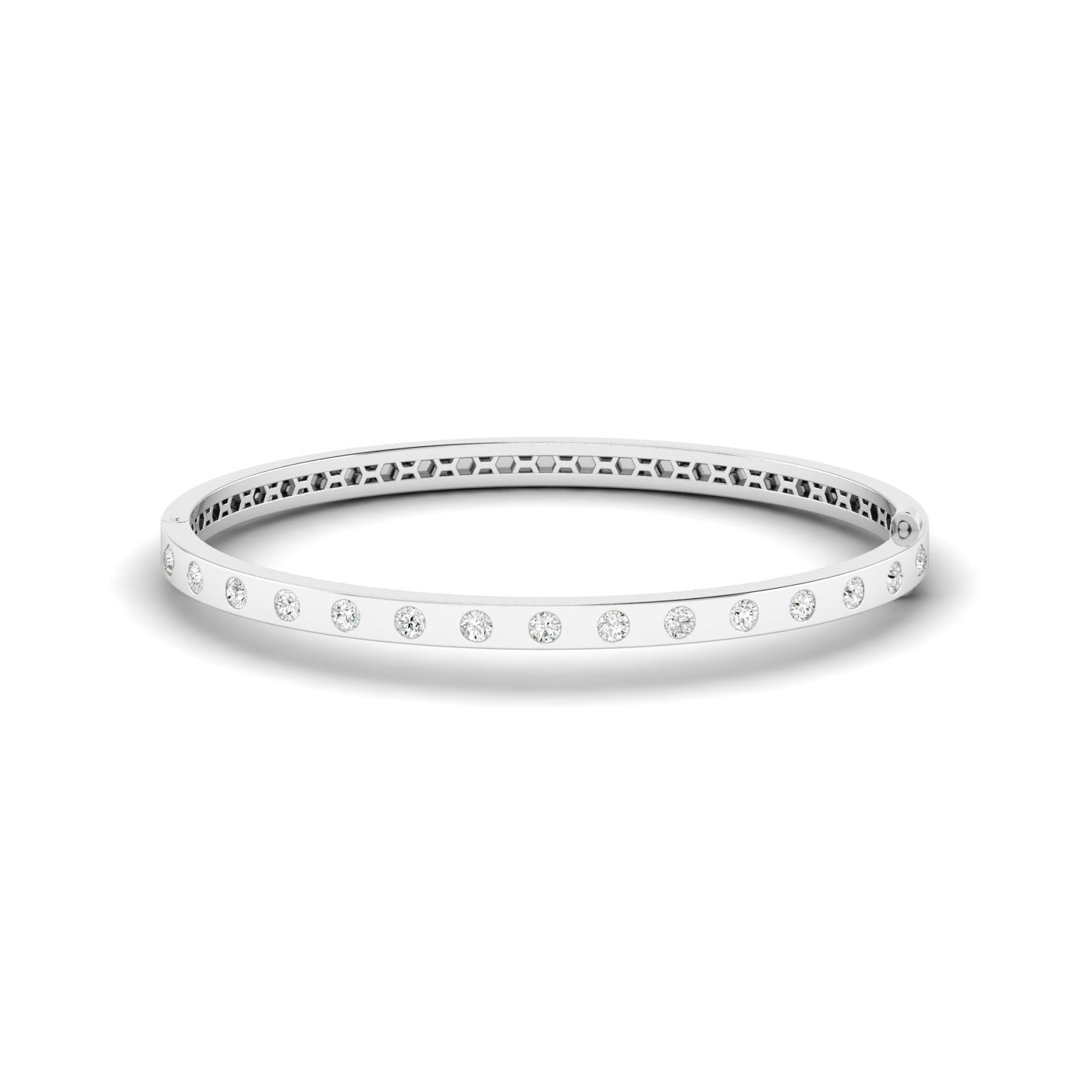 Round Inlay Bangle