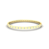 Round Inlay Bangle