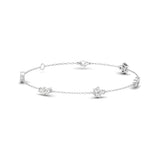 Dainty Multi Shape Cluster Bracelet