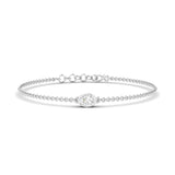 Oval Bezel Bracelet