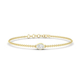 Oval Bezel Bracelet