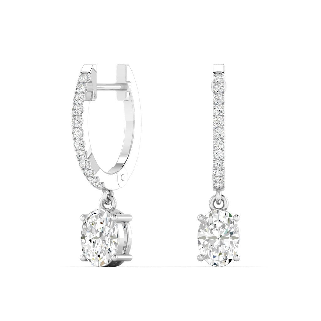 Round Droplet Hoops