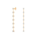 Small Orbit Drop Earrings
