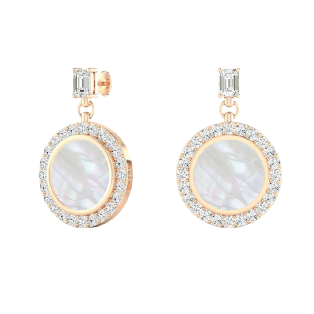 Mother of Pearl Drop Earrings