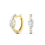 Dainty Marquise Huggies