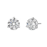 Classic Diamond Studs - Three Prong