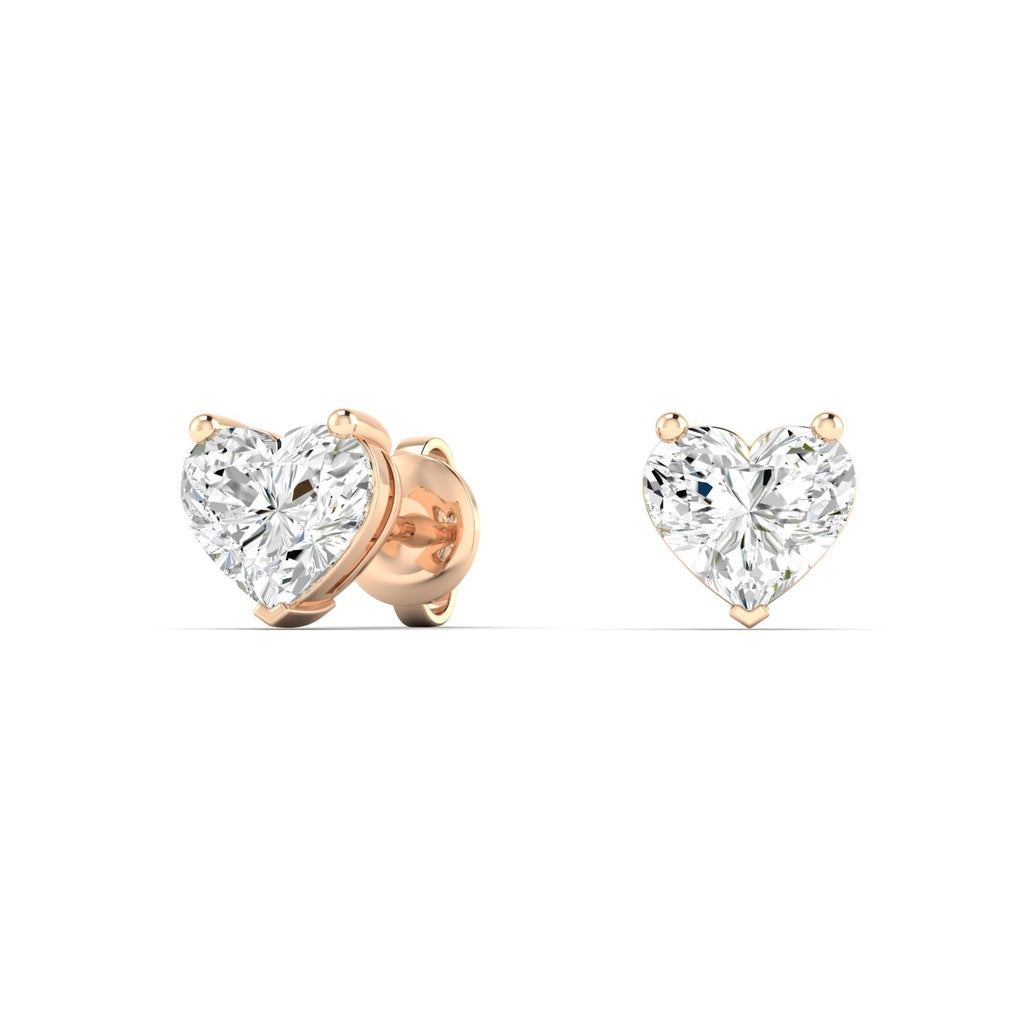 Heart Studs