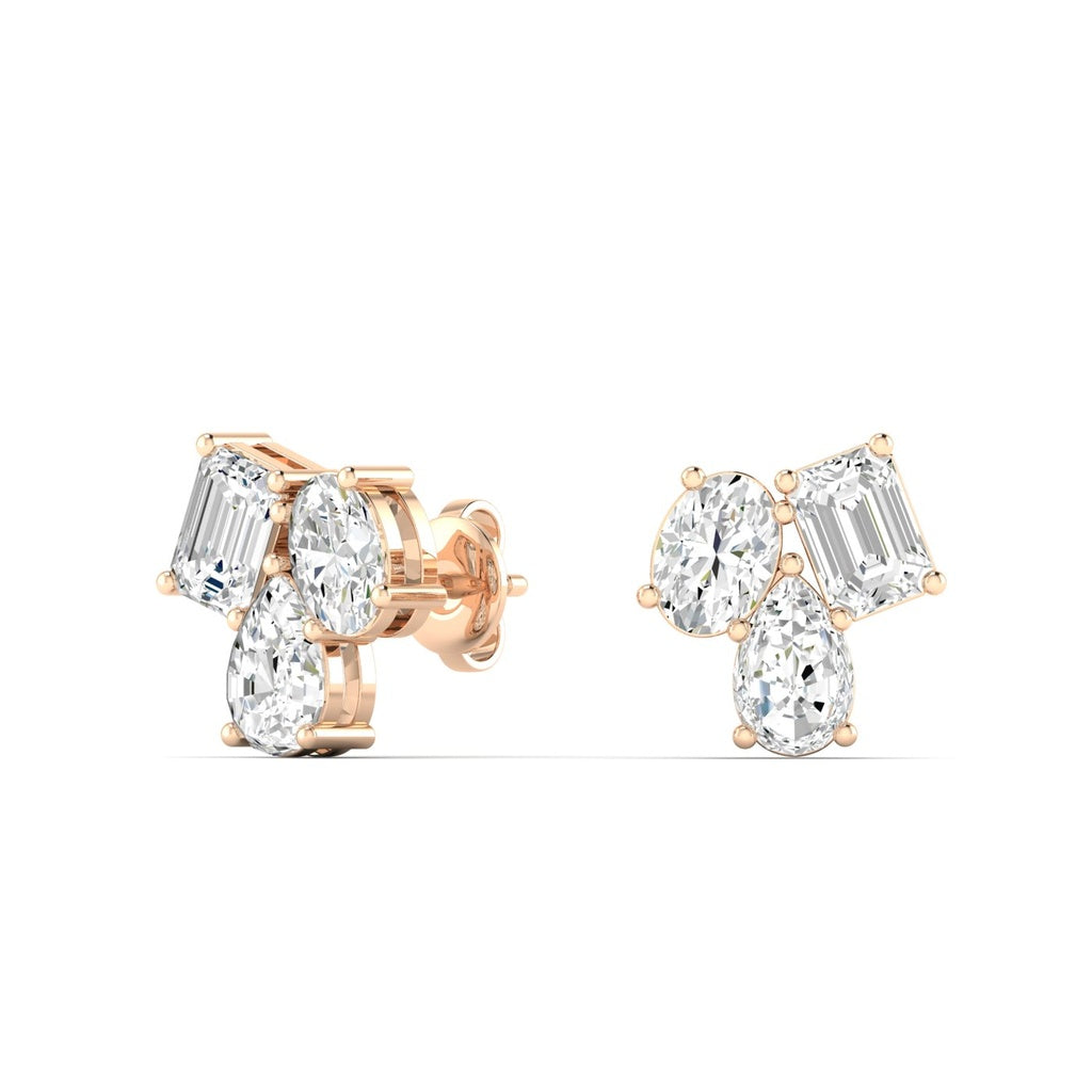 Multi Shape Cluster Studs
