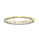 Spaced Multi Shape Bangle