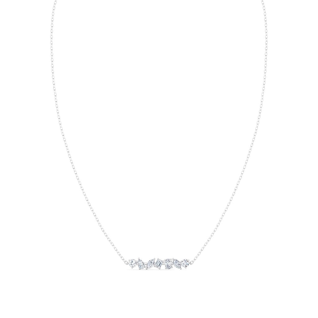 Multi Shape Bar Necklace