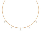 Pear Droplet Necklace