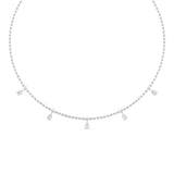 Pear Droplet Necklace