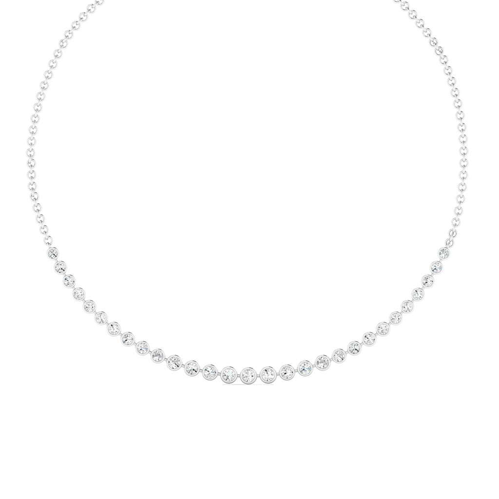 Graduated Bezel Half Tennis