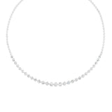 Graduated Bezel Half Tennis