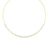 Graduated Bezel Half Tennis