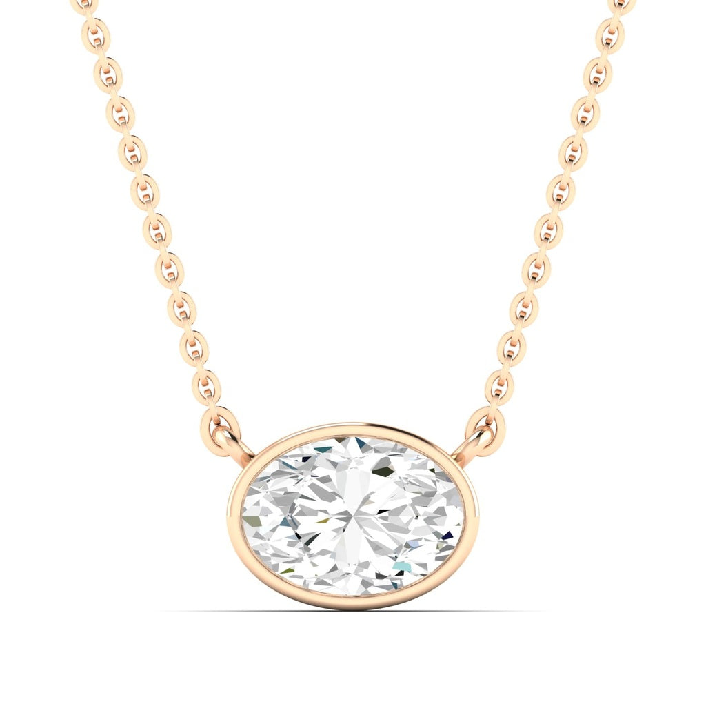 Oval Bezel Pendant