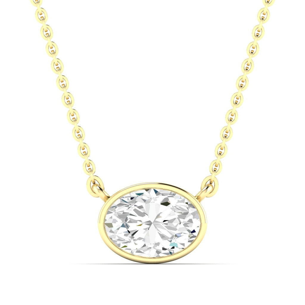 Oval Bezel Pendant