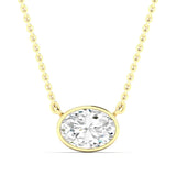 Oval Bezel Pendant