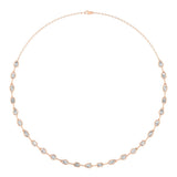 Multi Shape Tennis Necklace