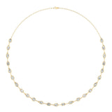 Multi Shape Tennis Necklace