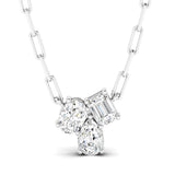 Multi Shape Cluster Necklace