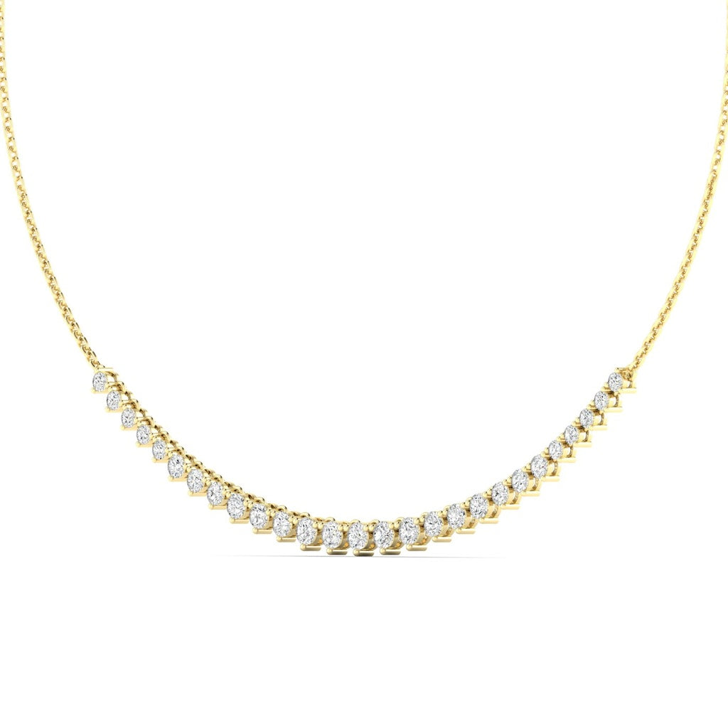 Graduated Mini Tennis Necklace 3.00ctw