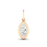 Marquise Domed Charm