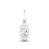 Marquise Domed Charm
