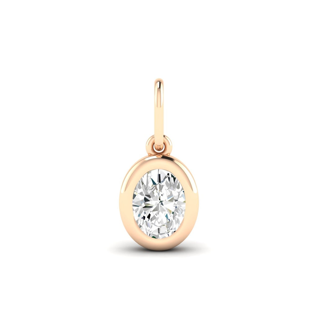 Oval Domed Charm