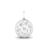 Multi Shape Inlay Coin 1.36cts