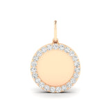 Diamond Medallion Charm