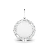Diamond Medallion Charm