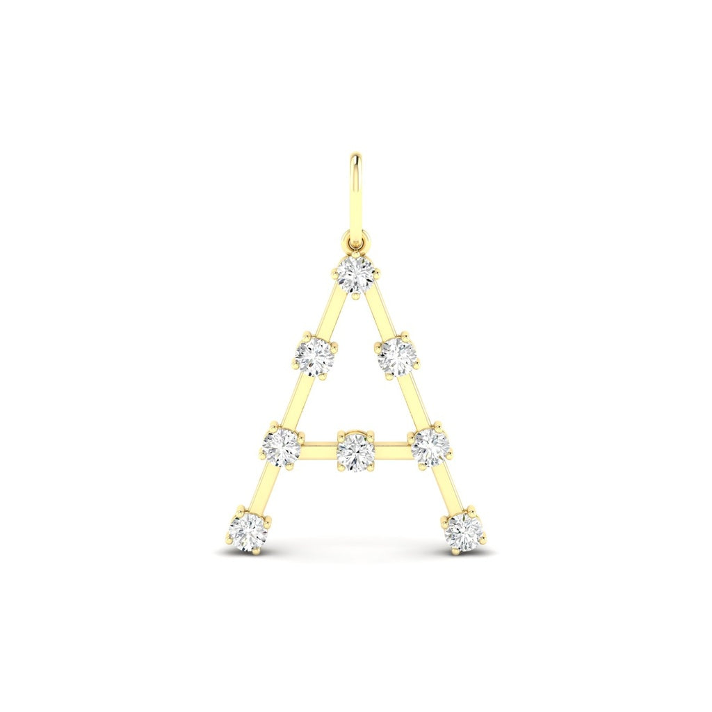 Orbit Letter "A" Charm