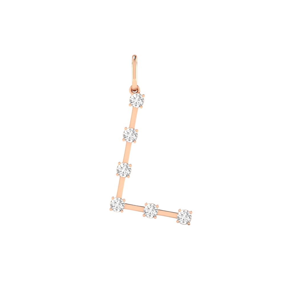 Orbit Letter "L" Charm