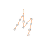 Orbit Letter "M" Charm