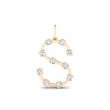 Orbit Letter "S" Charm