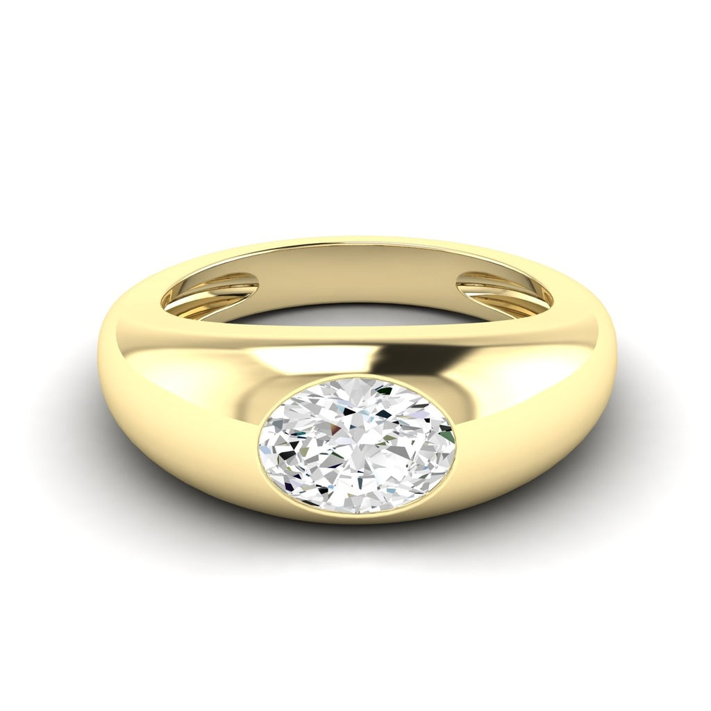 Oval Domed Ring